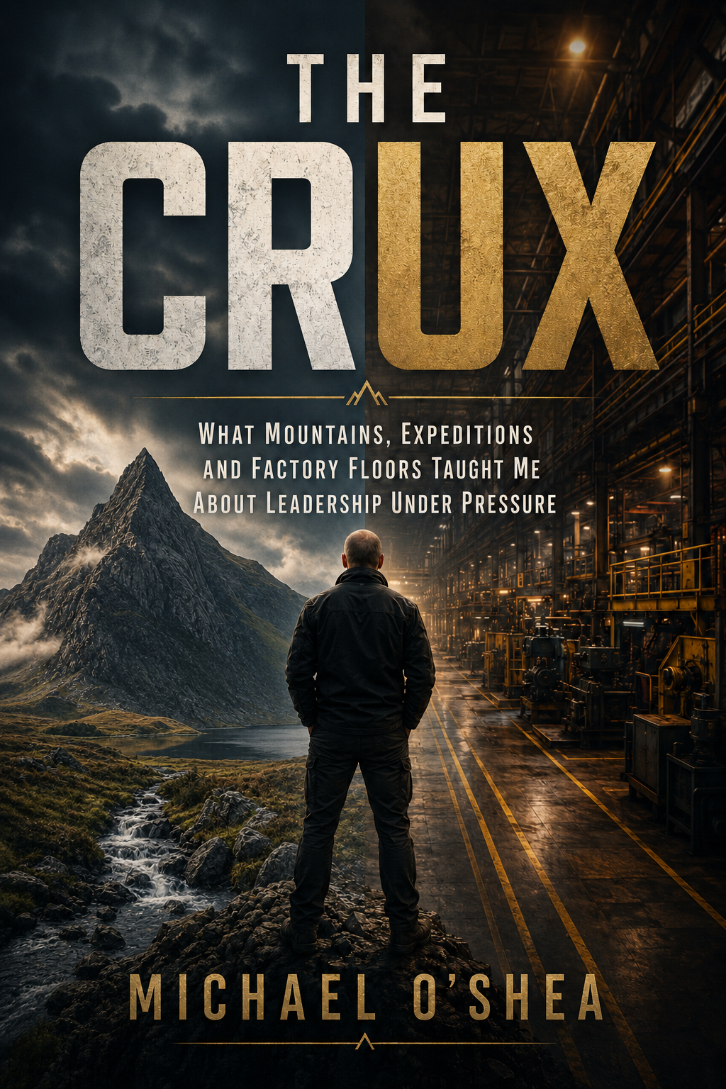 The Crux book cover by Michael O'Shea